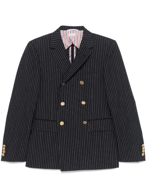 Thom Browne pinstripe wool blazer