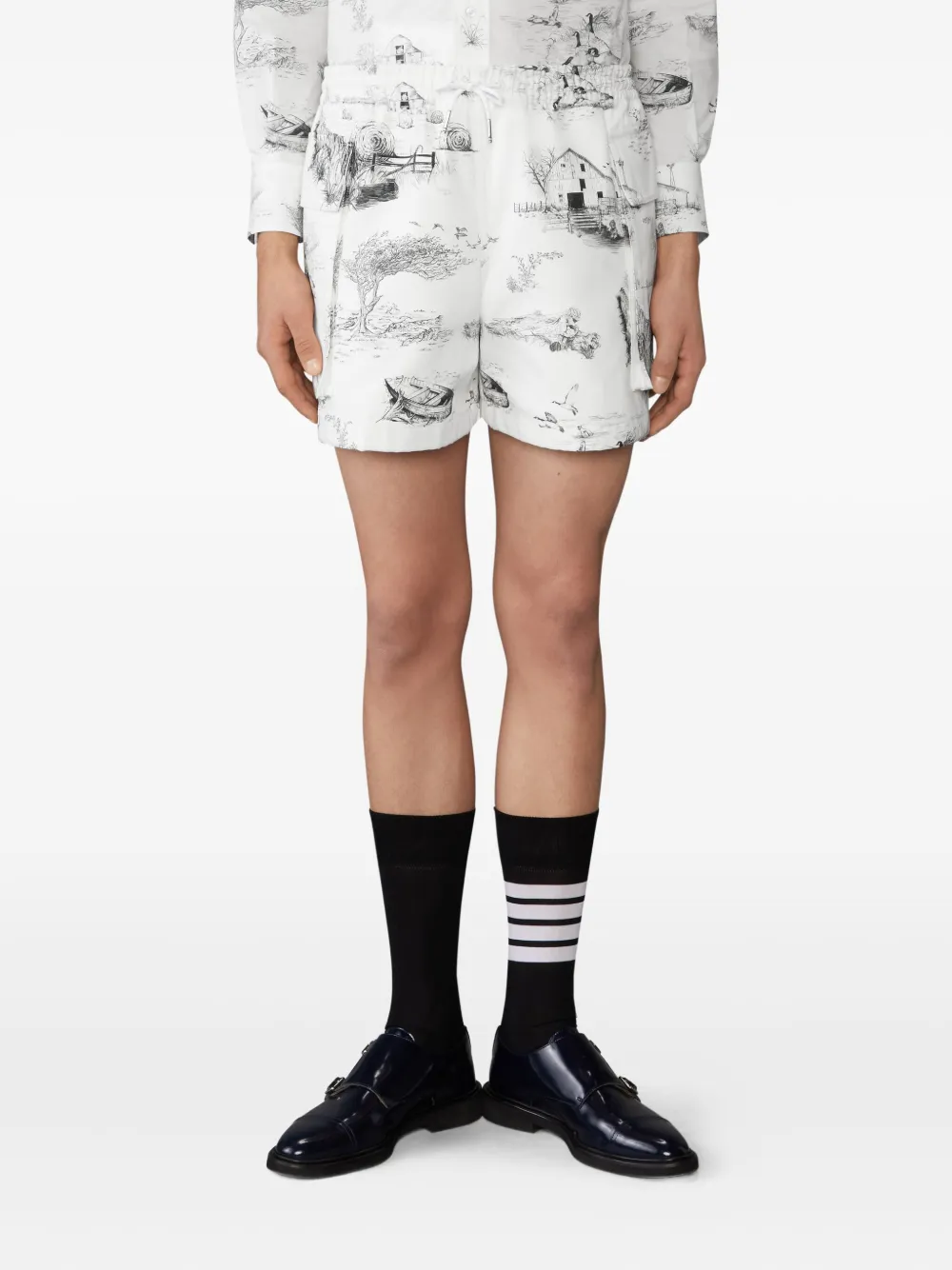 Thom Browne Cargo shorts Wit