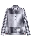 Thom Browne gingham-pattern shirt - Blue