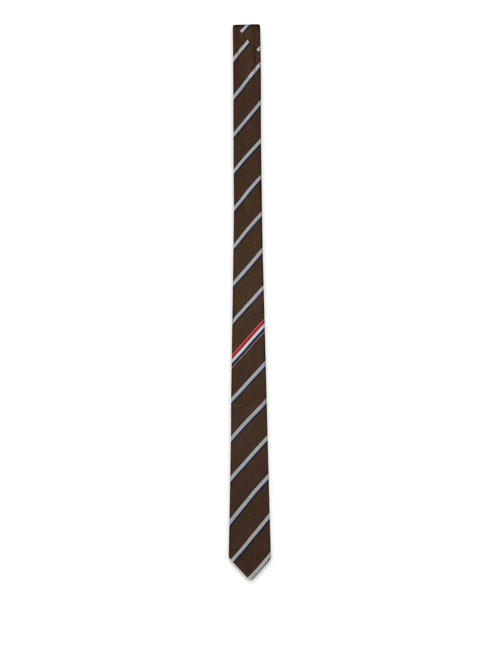 Thom Browne Classic tie | Brown | Image 1