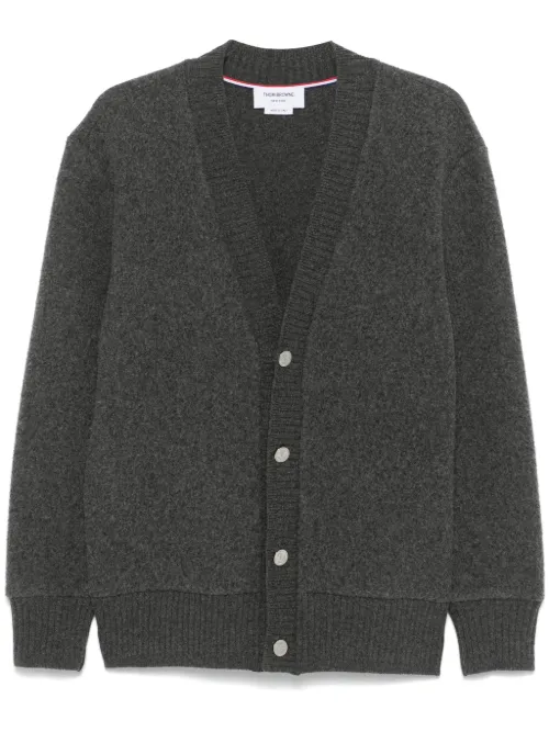 Cardigan en laine à col v - Thom Browne - Modalova