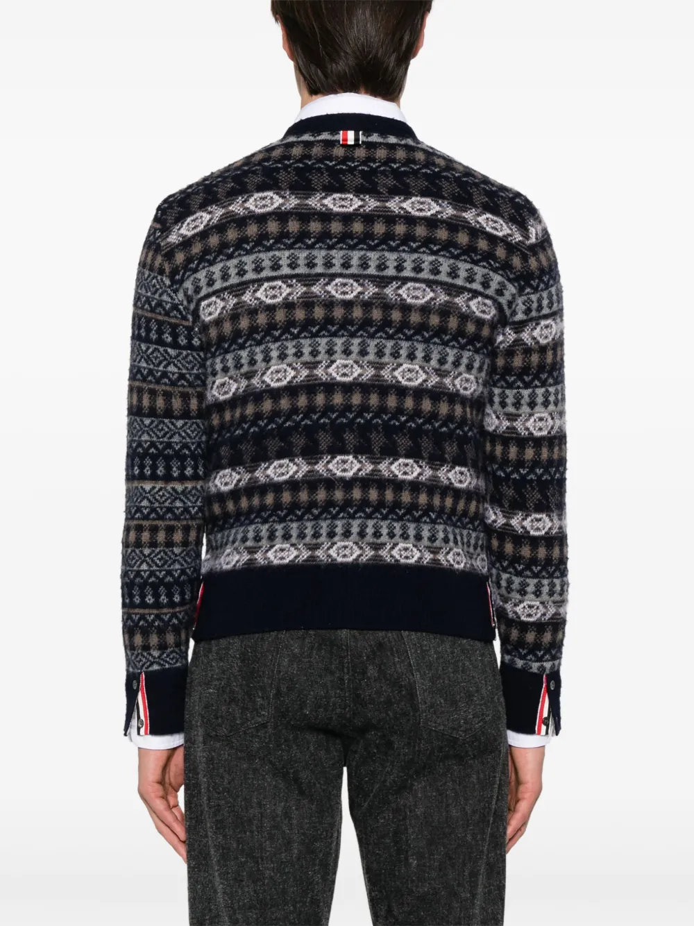 Thom Browne Wollen vest Blauw