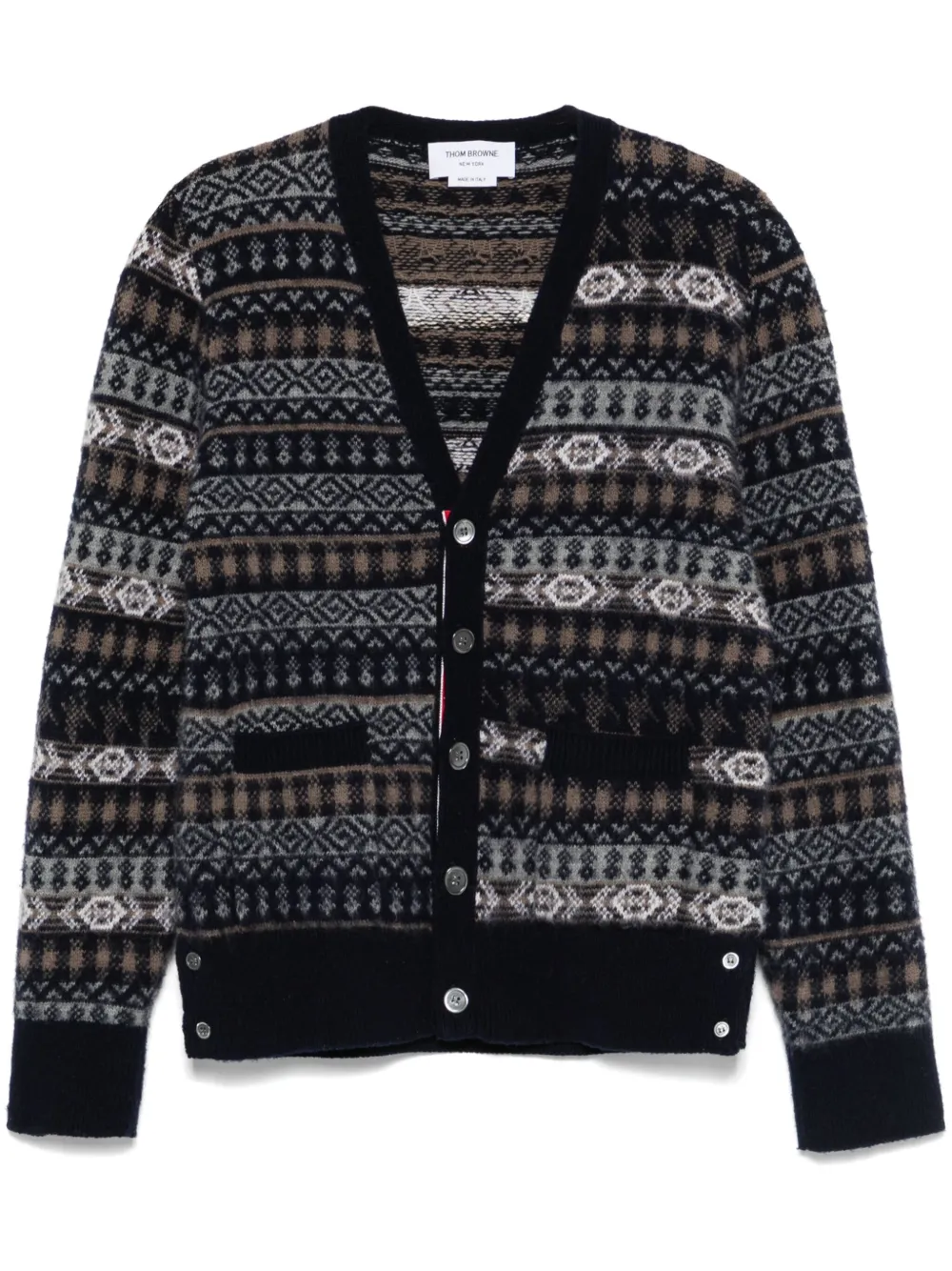 Thom Browne Wollen vest Blauw