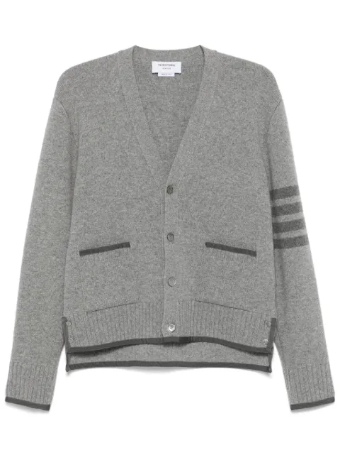 Thom Browne 4BAR ストライプ トリム カーディガン
