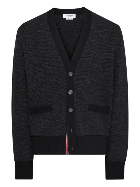 Thom Browne knitted V-neck cardigan