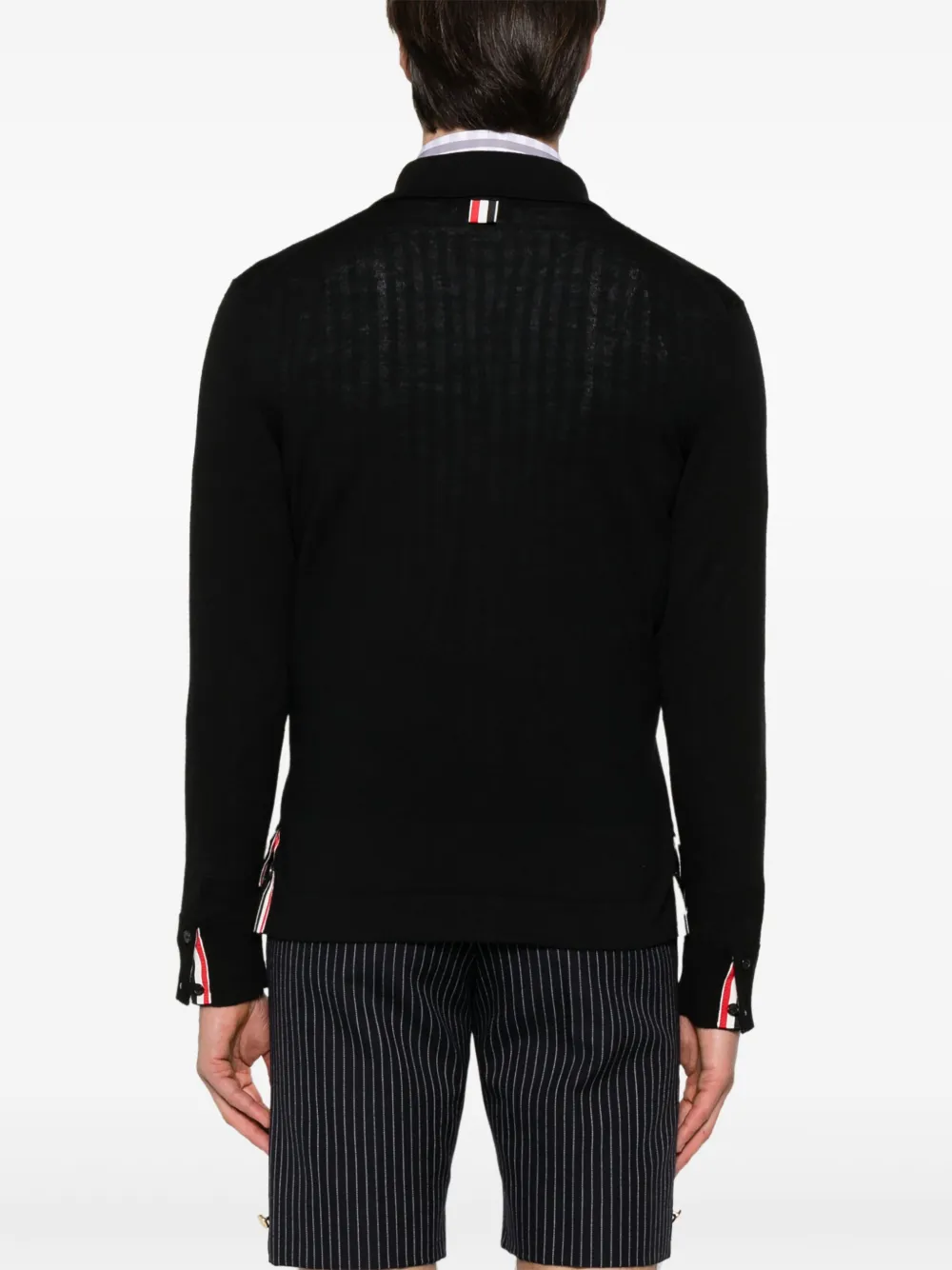 Thom Browne Gestreept vest Zwart