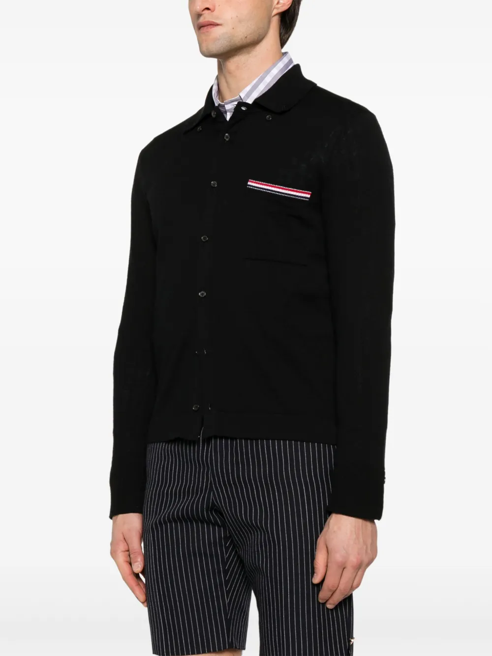 Thom Browne Gestreept vest Zwart