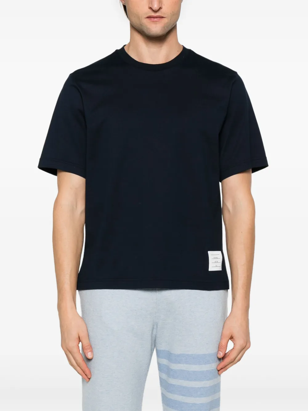 Thom Browne Jersey T-shirt - Blauw