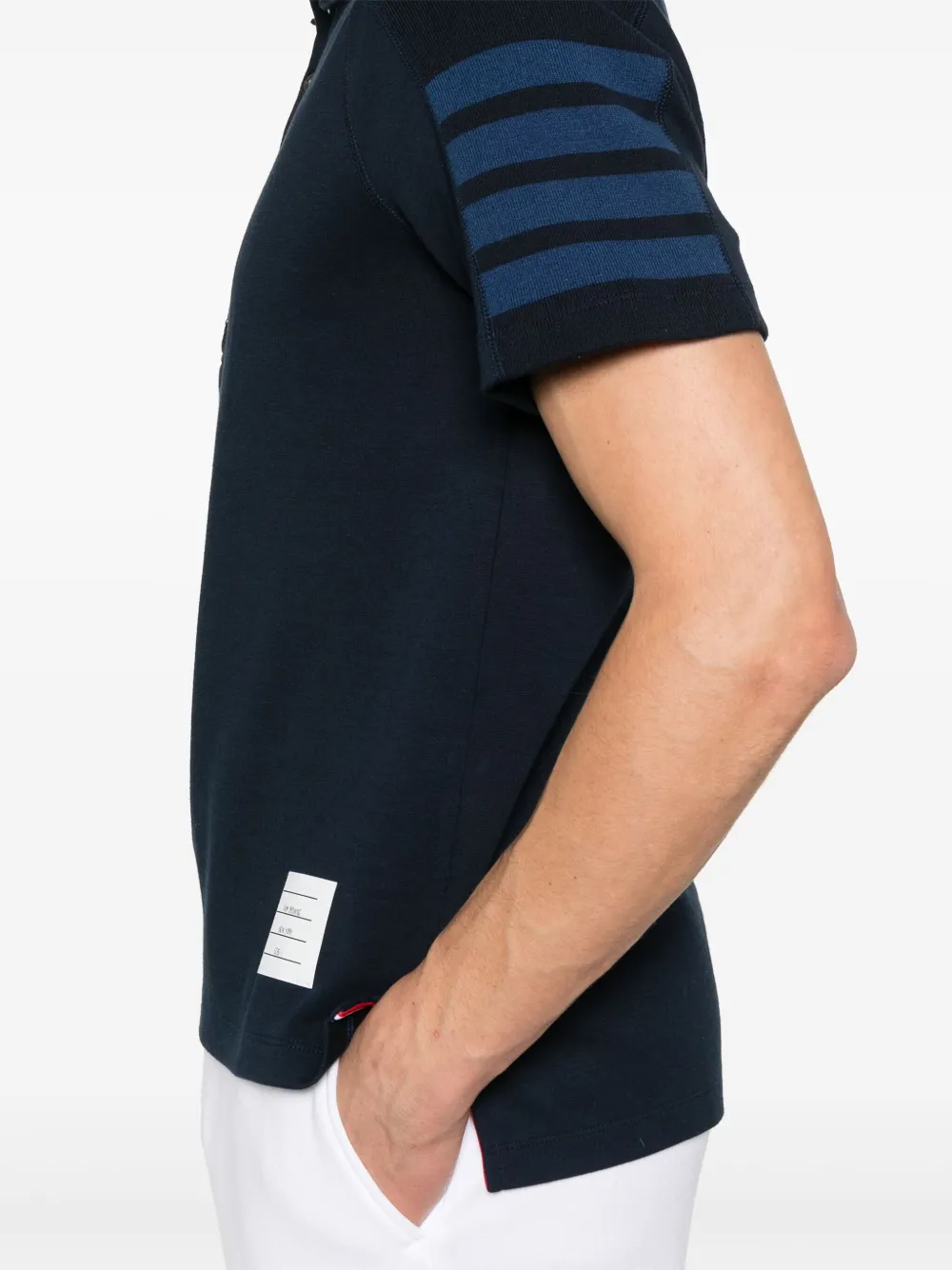 Thom Browne Katoenen poloshirt Blauw