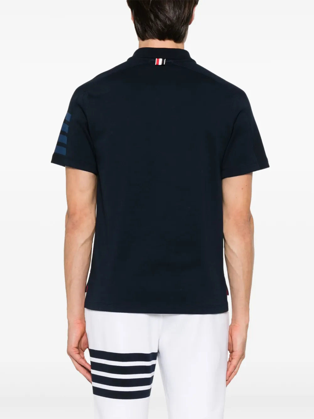 Thom Browne Katoenen poloshirt Blauw