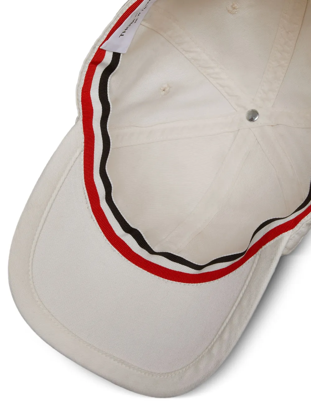 Shop Thom Browne Logo-embroidered Cap