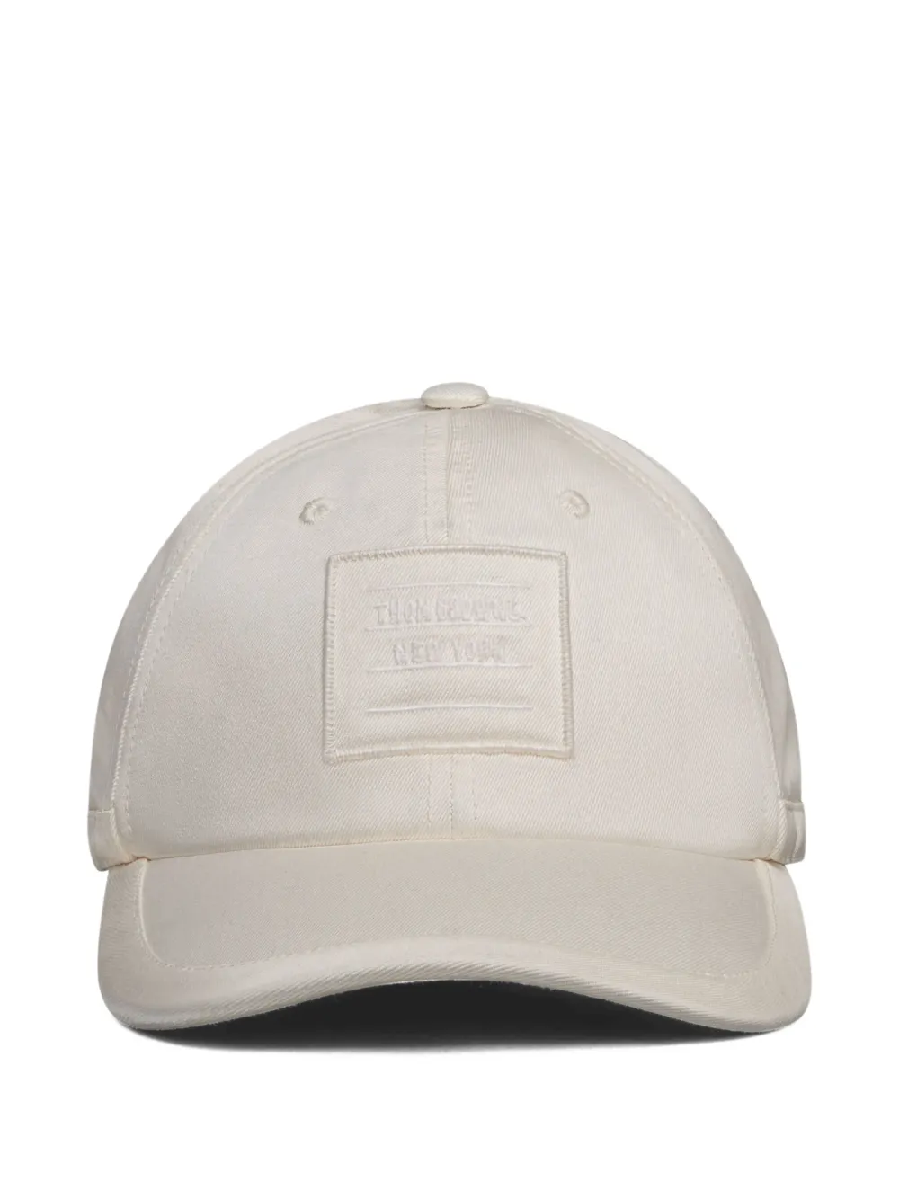 Thom Browne logo-embroidered cap | White | Image 1