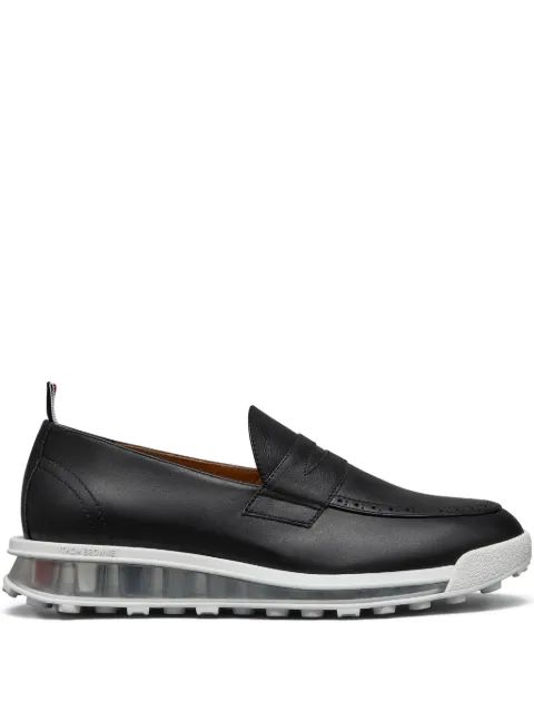 Thom Browne leather loafer sneakers