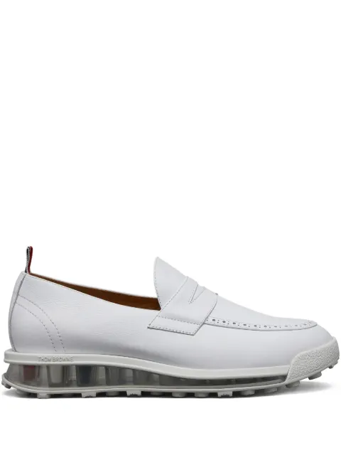 Thom Browne leather loafer sneakers