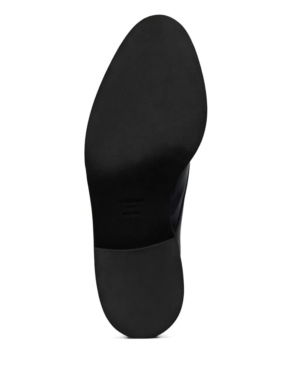 Thom Browne leather oxford shoes Blue