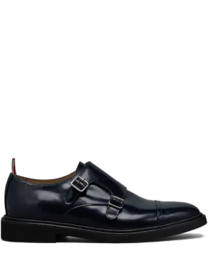 Thom Browne レースアップ レザーシューズ | レッド | FARFETCH JP