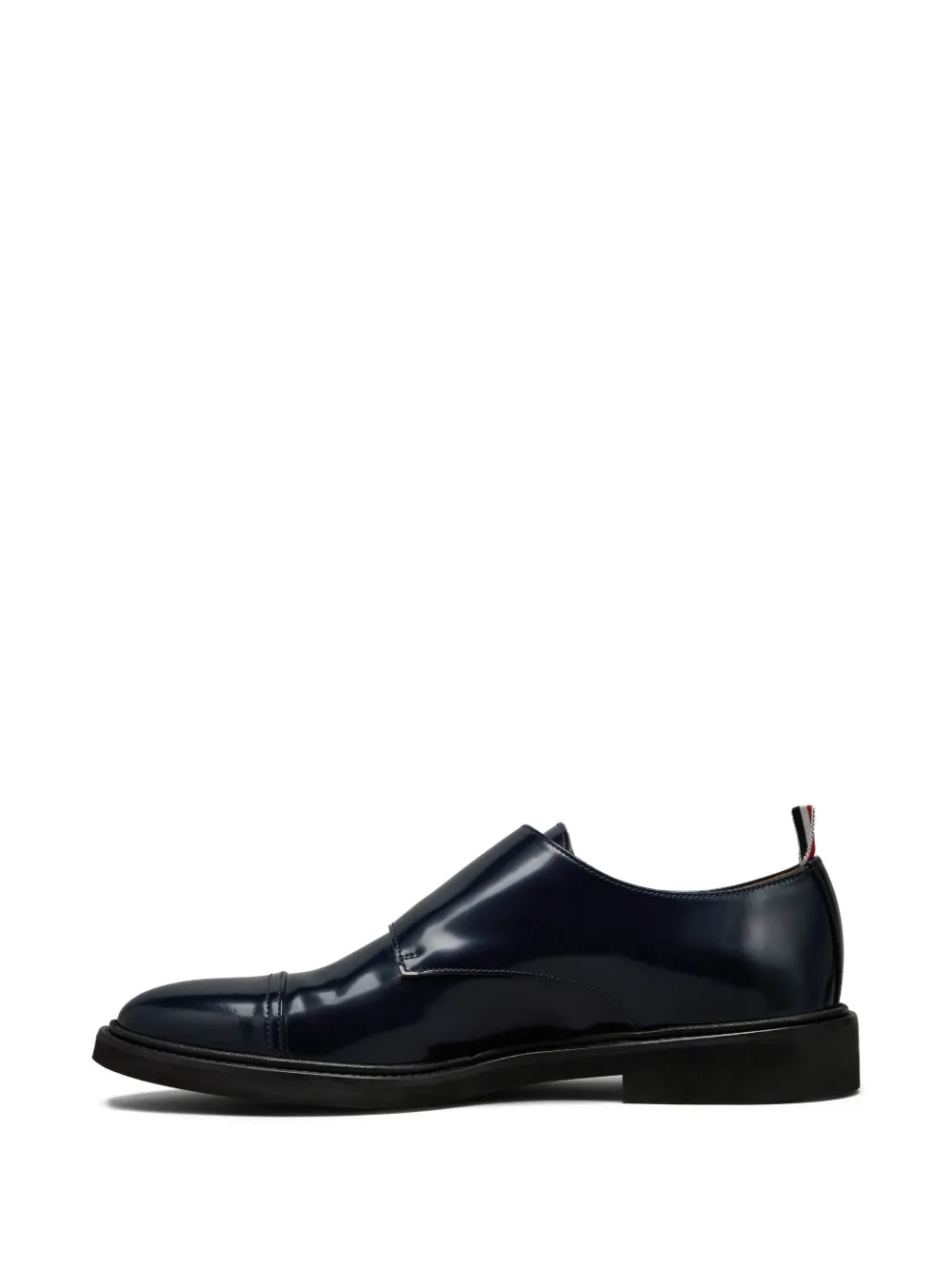Thom Browne leather oxford shoes Blue