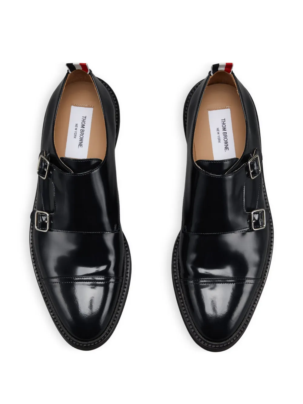 Thom Browne leather oxford shoes Black