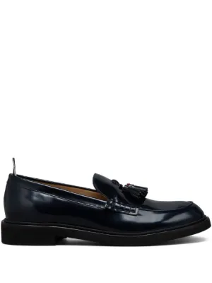Thom Browne クラシック ペニーローファー | ブラック | FARFETCH JP