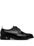 Thom Browne leather Derby shoes - Black
