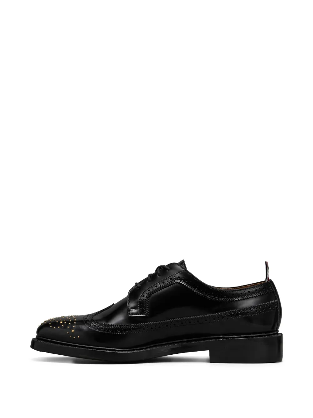 Thom Browne leather Derby shoes Black