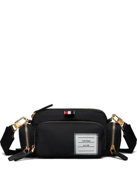 Thom Browne logo-patch belt bag