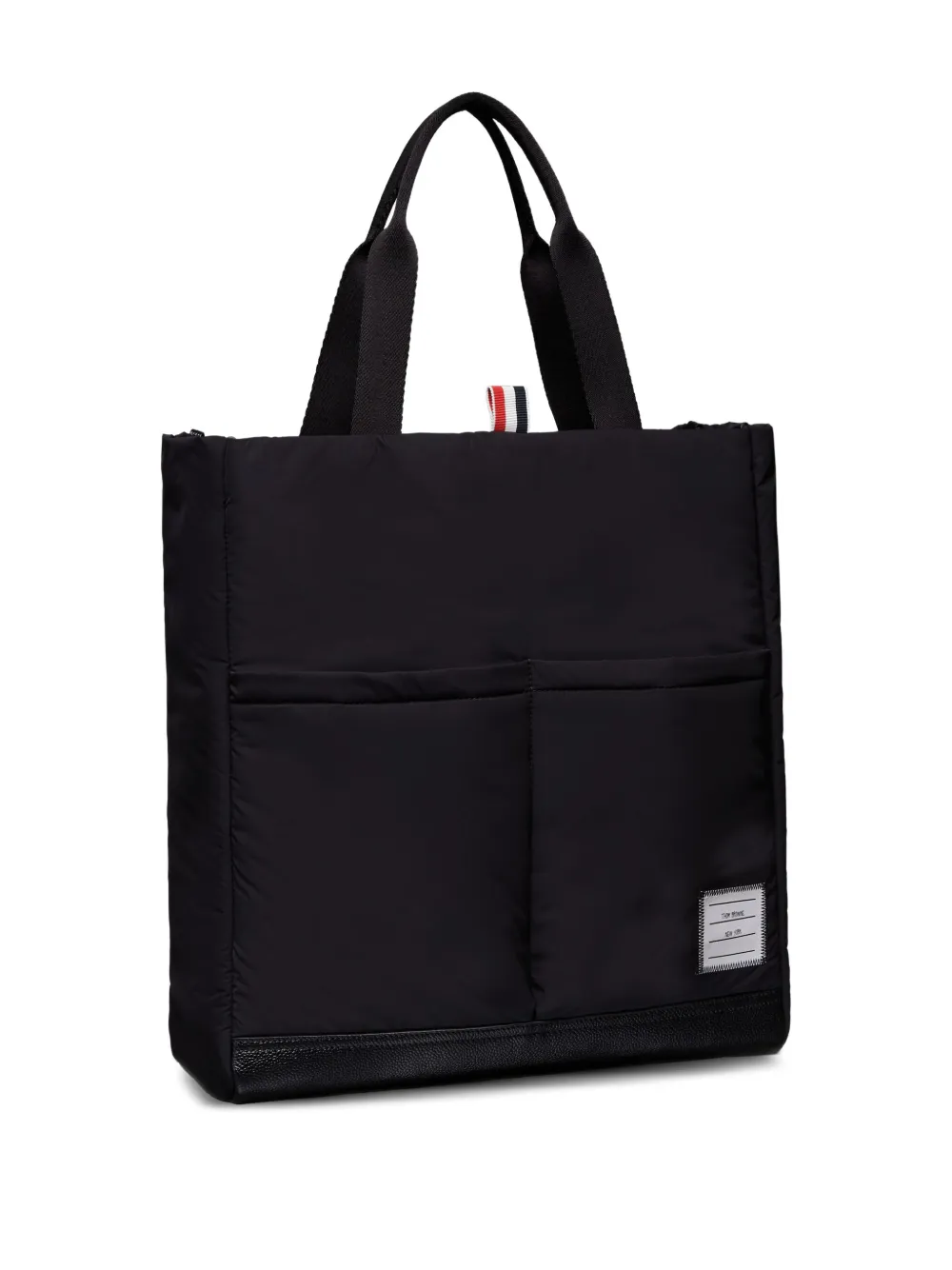 Thom Browne Gewatteerde shopper Zwart
