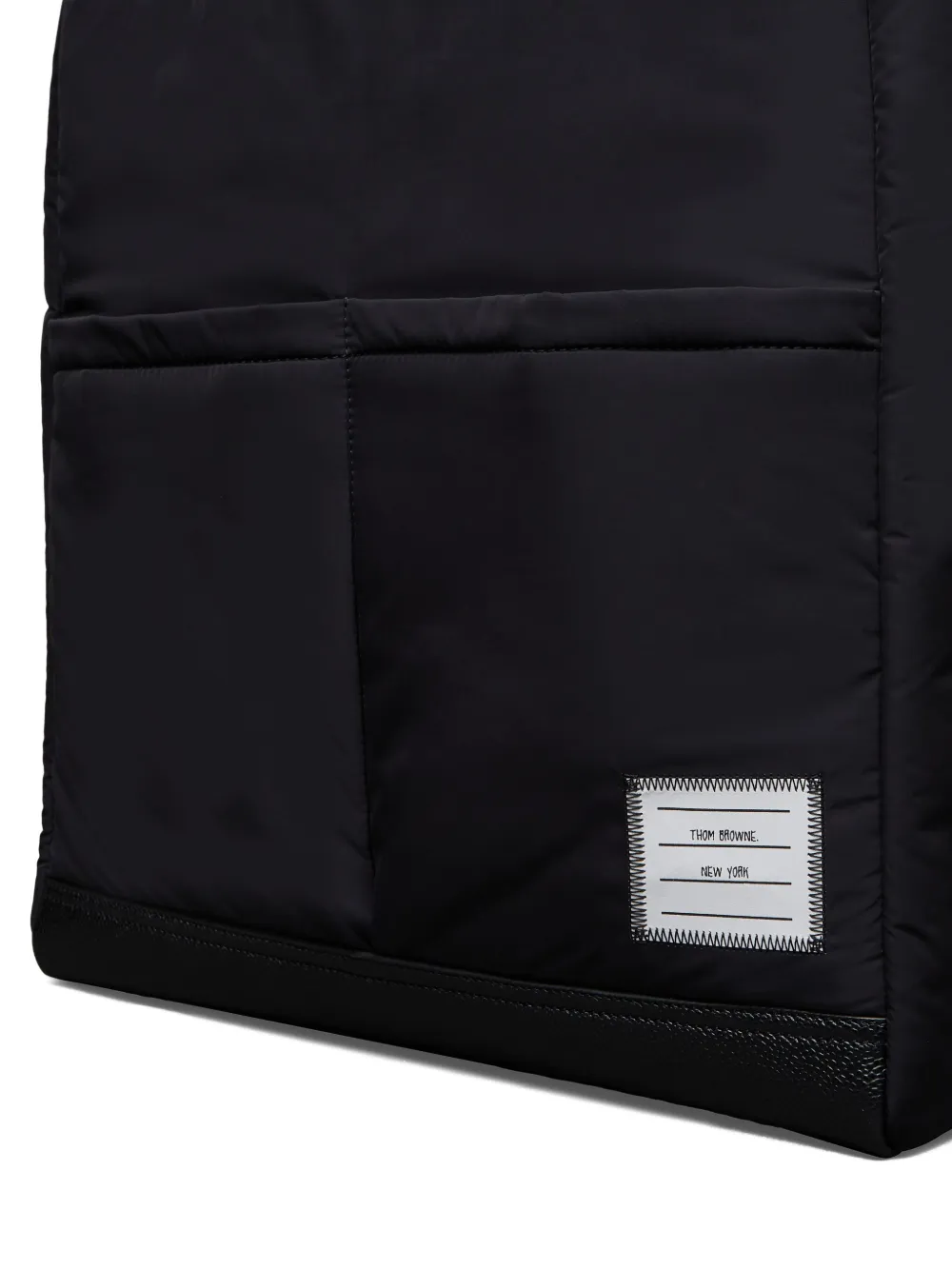 Thom Browne Gewatteerde shopper Zwart