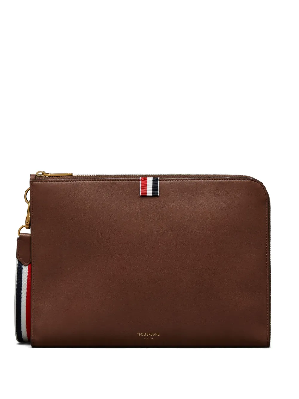 Thom Browne medium document holder | Brown | Image 1