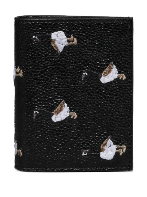 Thom Browne goose-print cardholder