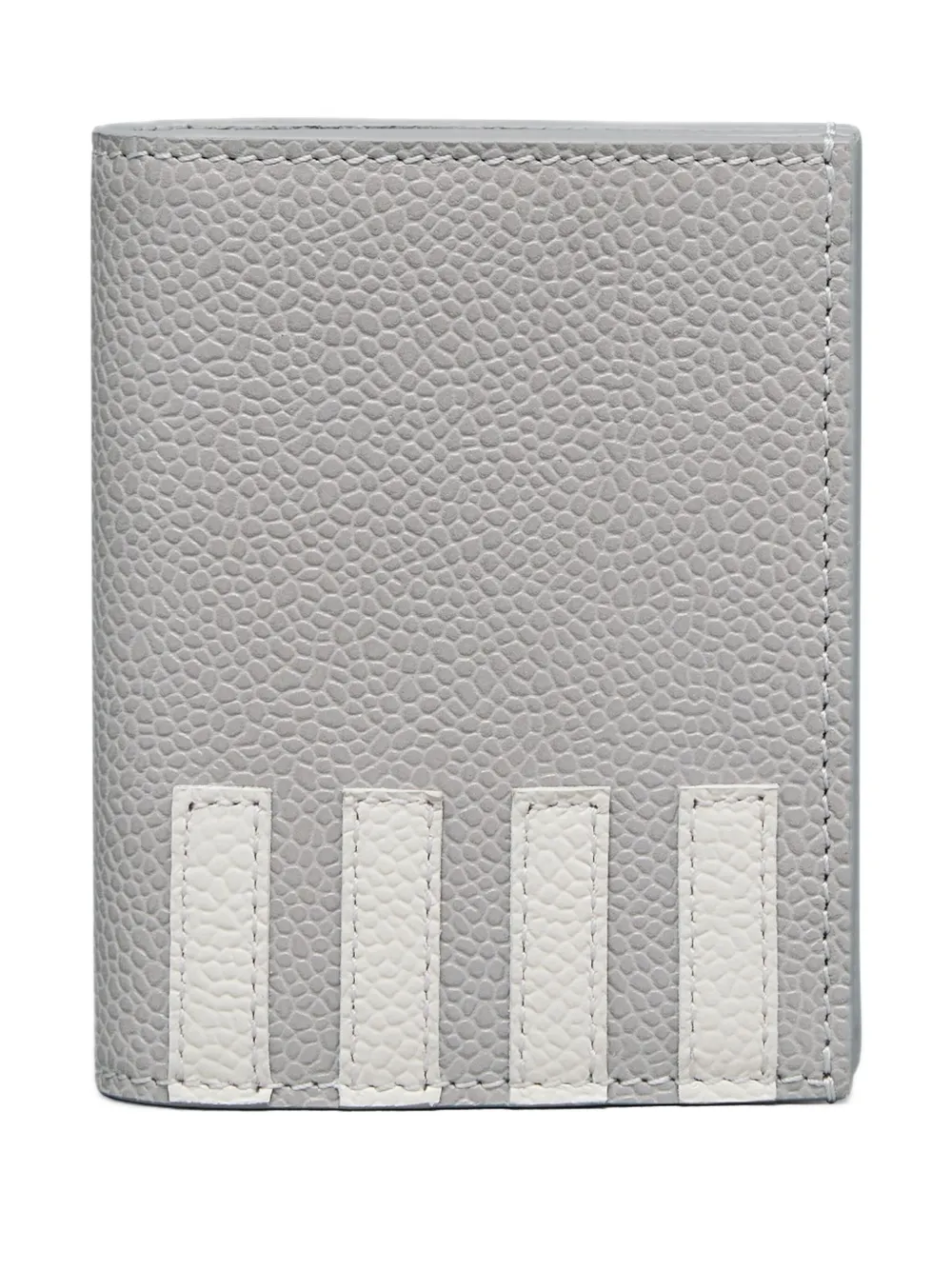 Thom Browne 4-Bar pasjeshouder Grijs