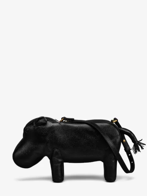 Thom Browne Hippo bag in pebble grain leather