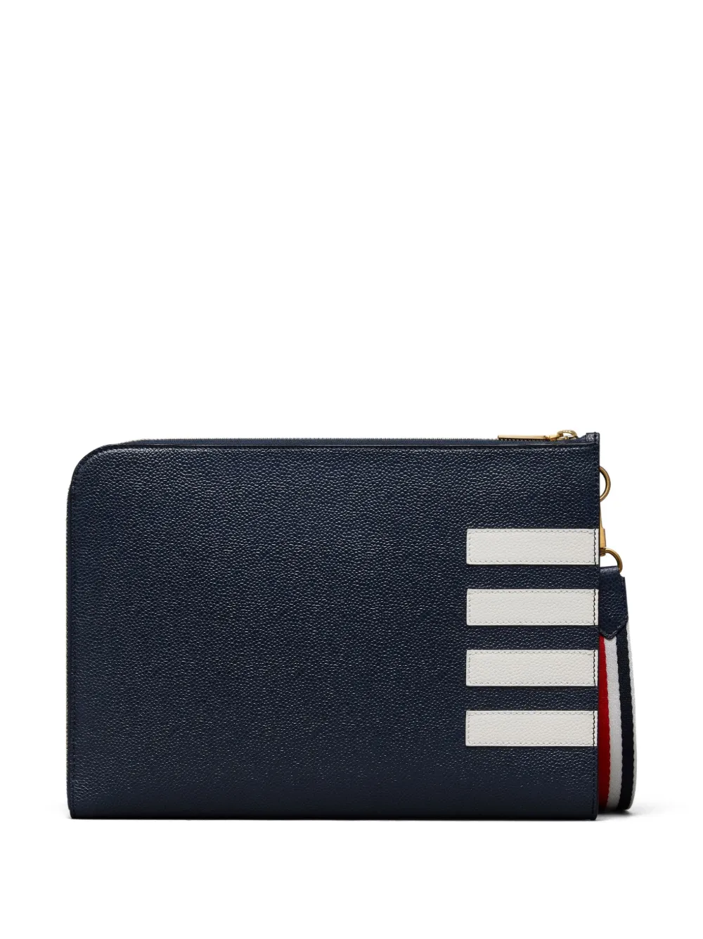 Thom Browne 4-Bar portemonnee Blauw