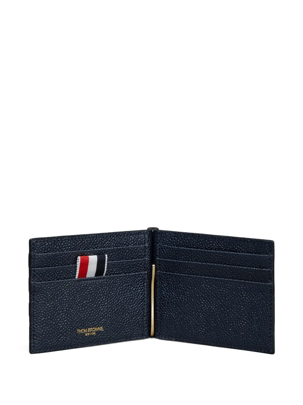 Thom Browne 4-Bar portemonnee Blauw