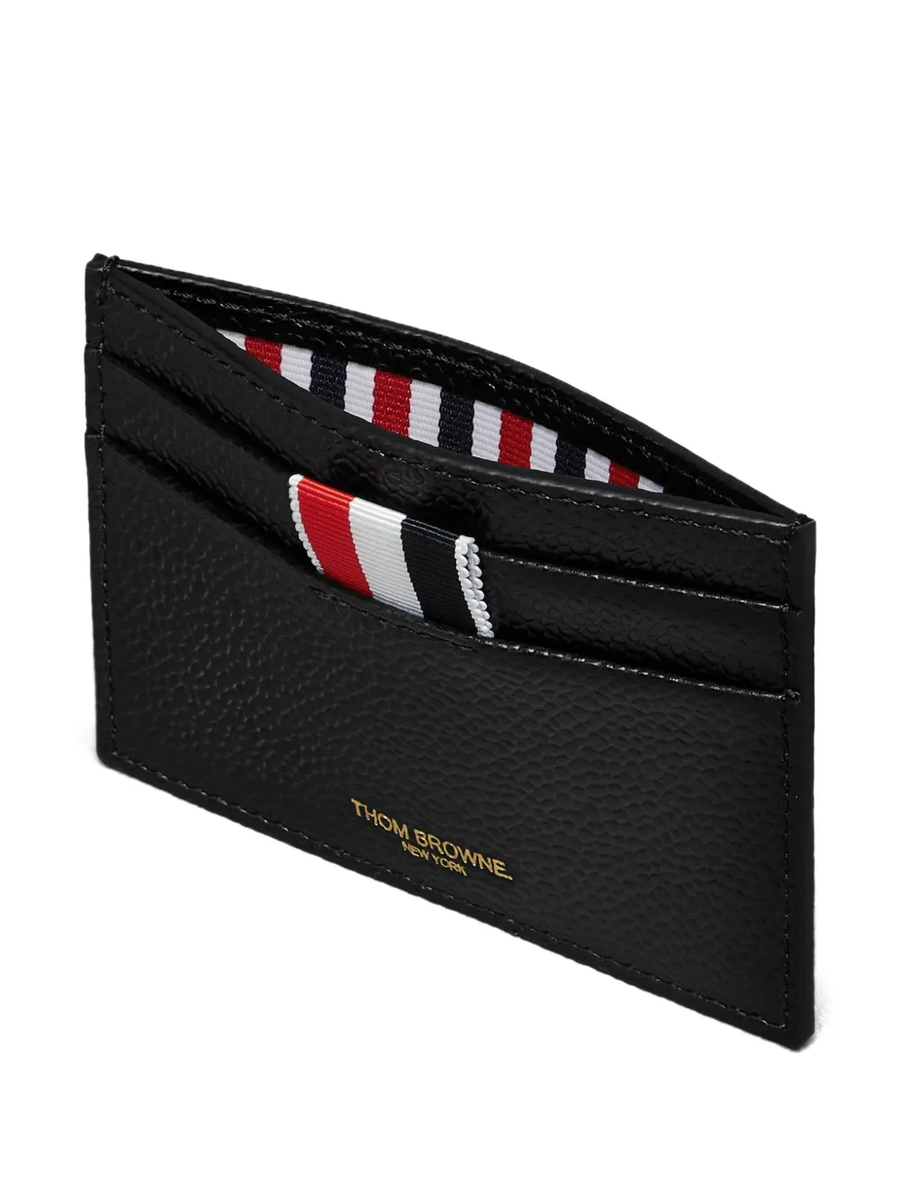 Thom Browne Pasjeshouder met ganzenprint Zwart