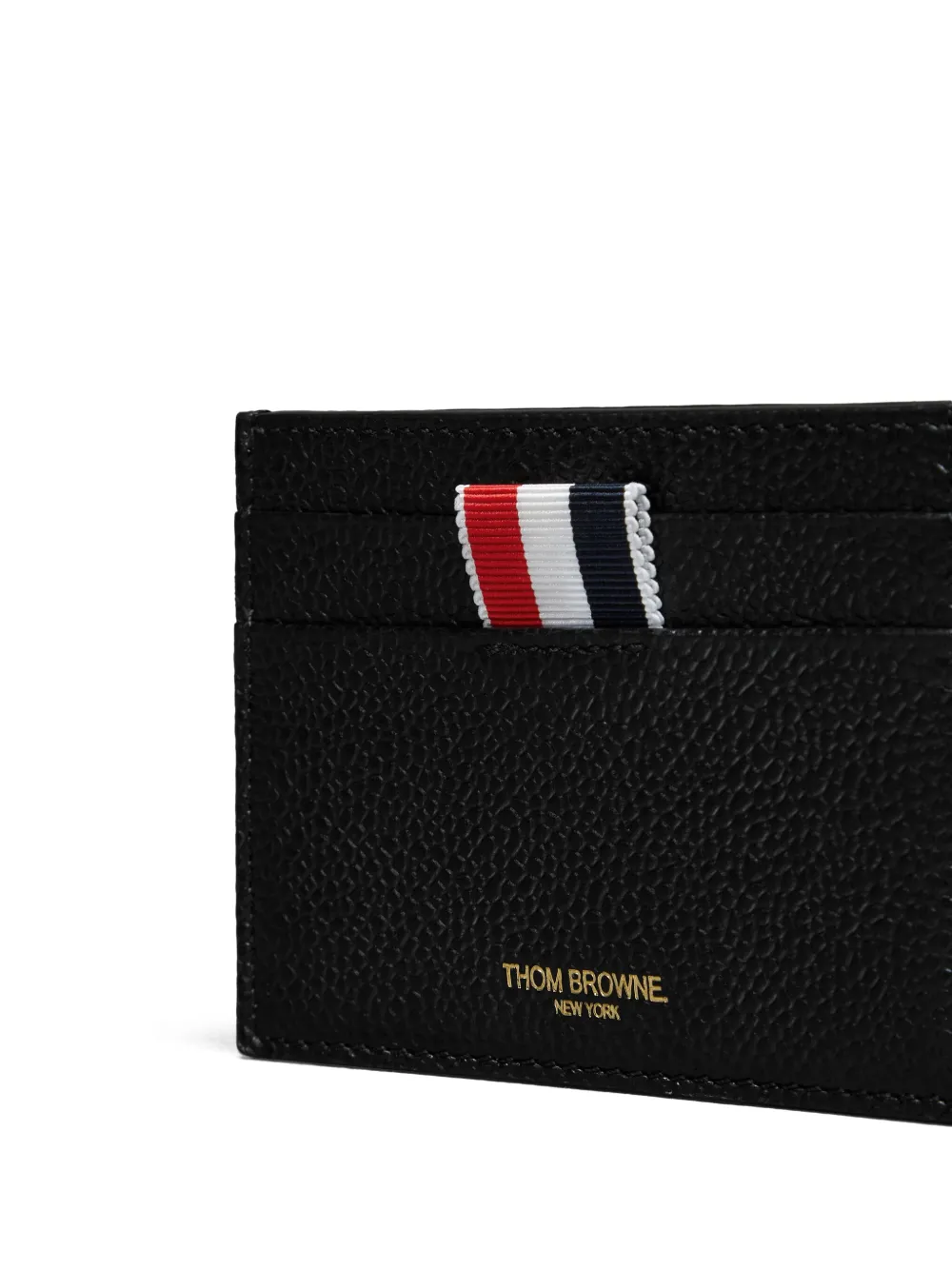 Thom Browne Pasjeshouder met ganzenprint Zwart
