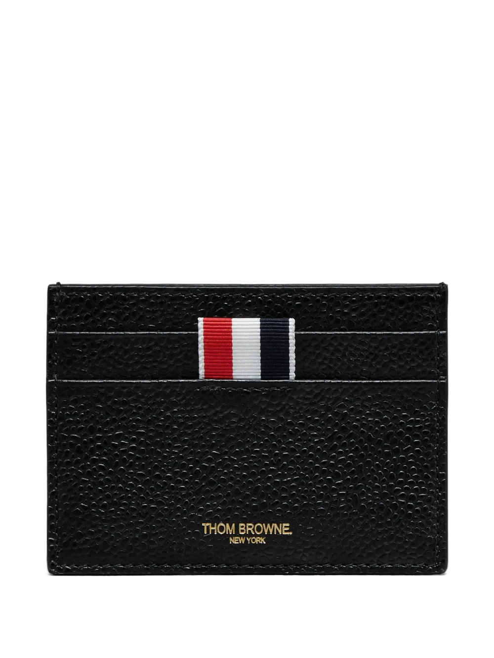 Thom Browne Pasjeshouder met ganzenprint Zwart