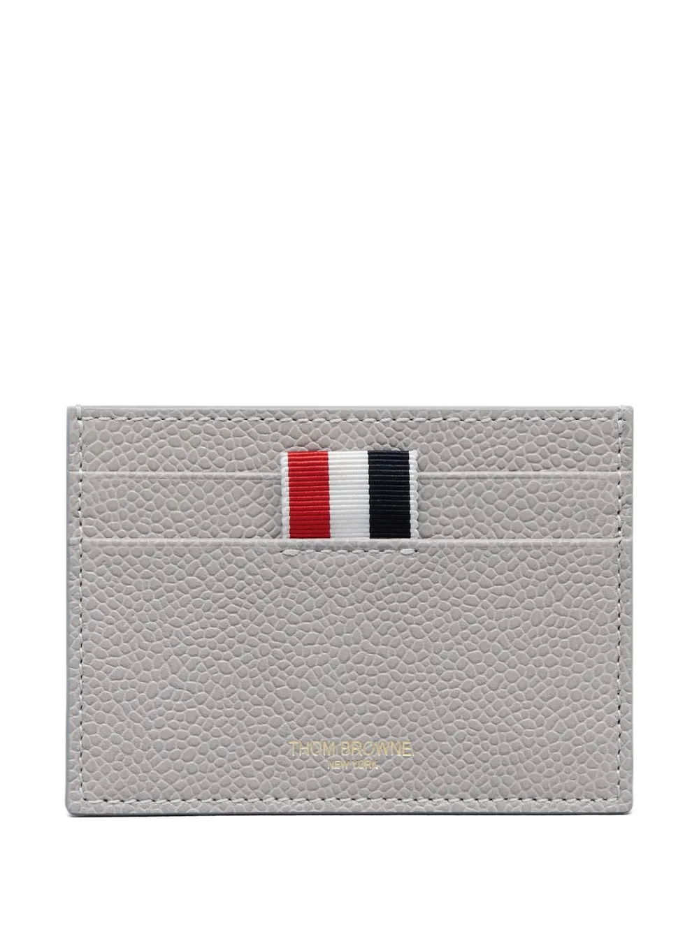 Thom Browne 4-Bar pasjeshouder Grijs