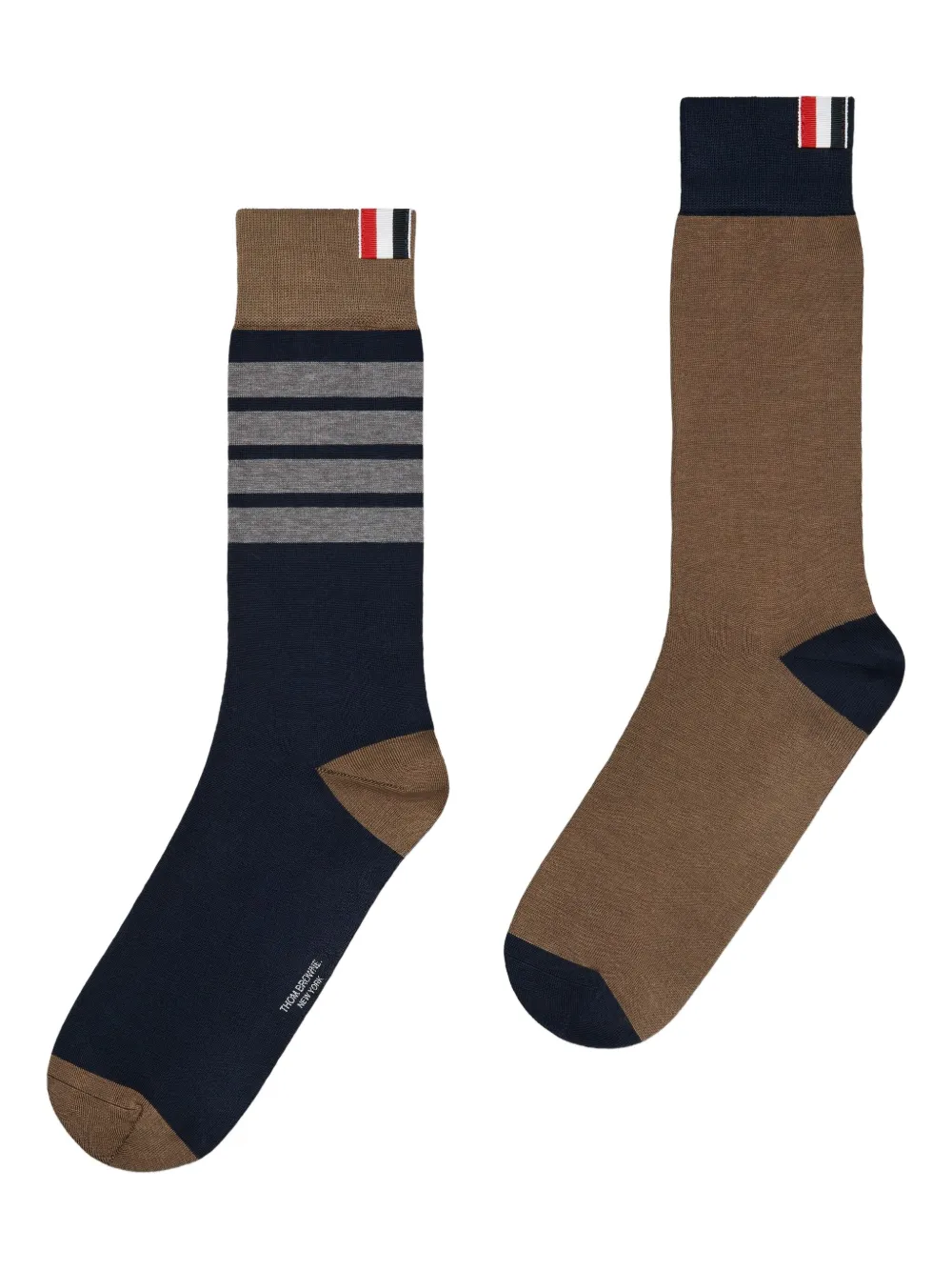 Thom Browne striped socks | Blue | Image 1