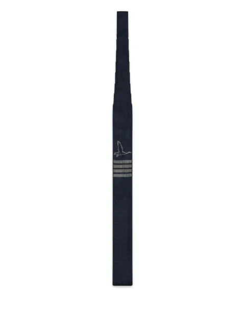 Thom Browne geese-jacquard 4-Bar tie