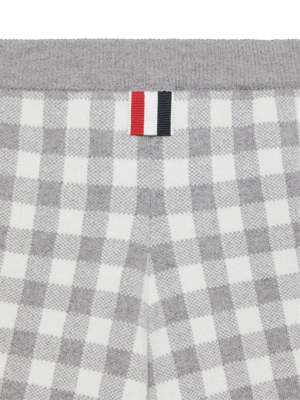 Thom Browne Kids gingham split-hem shorts | Boys Casual Shorts | Image 2
