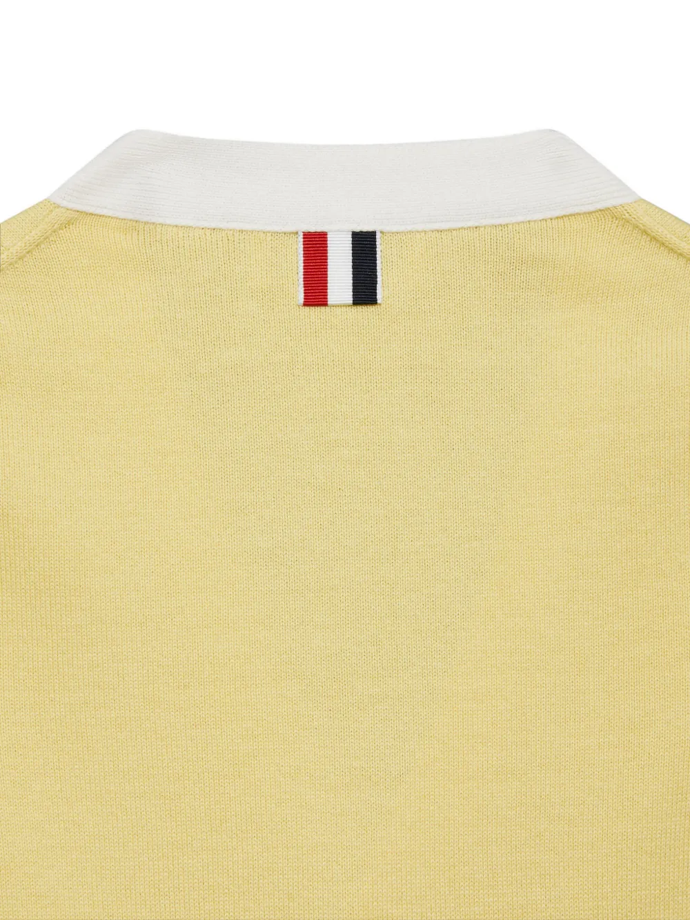 Thom Browne Kids Vest met V-hals Geel