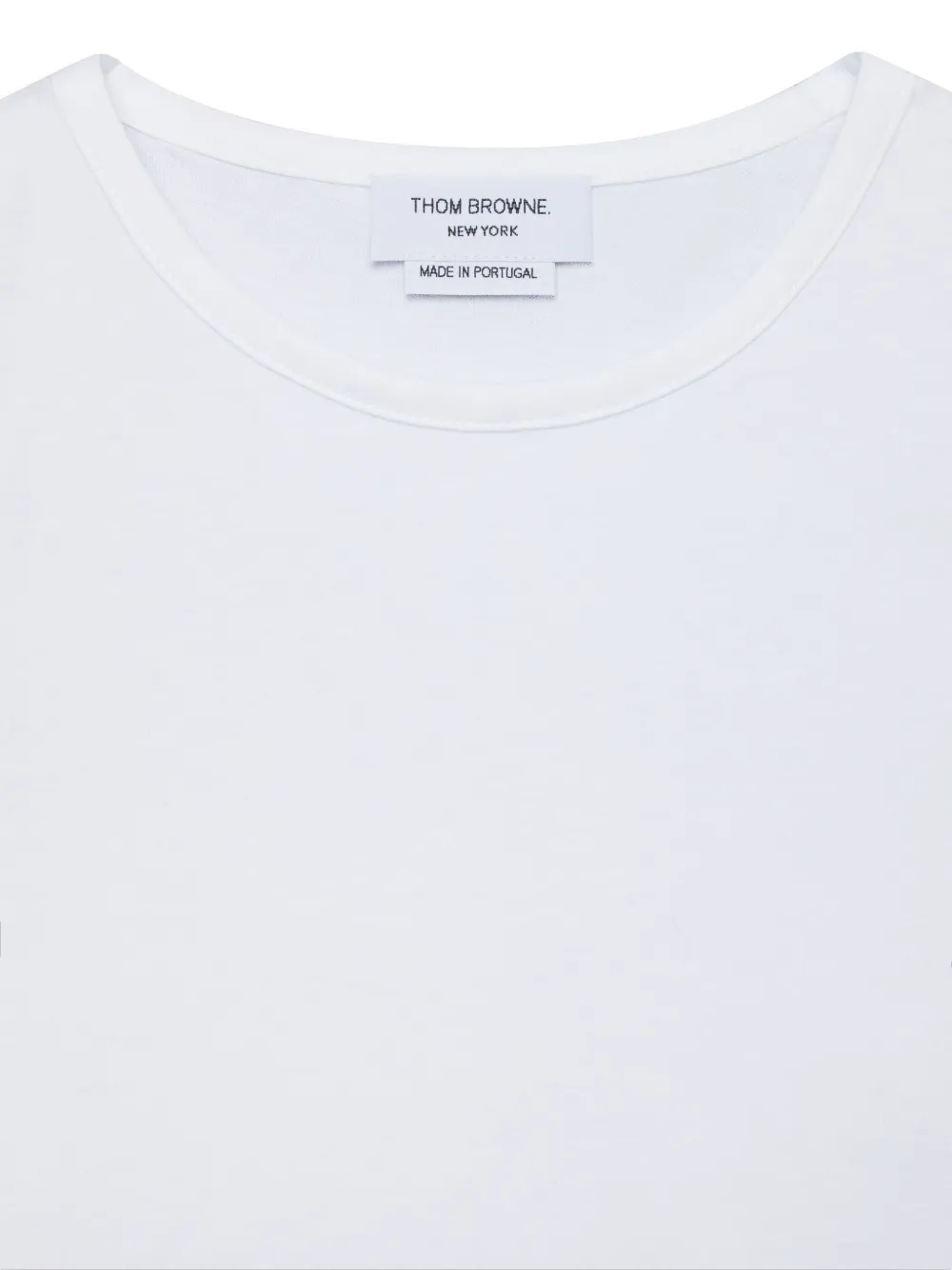 Thom Browne Kids 4-Bar gestreepte jurk met vlak Wit