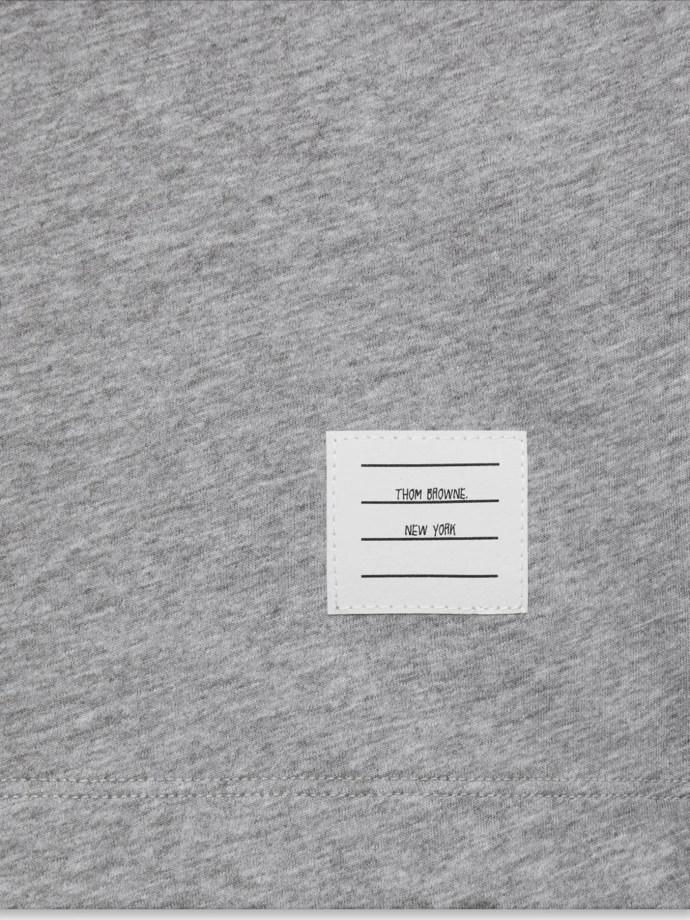 Thom Browne Kids T-shirt met print Grijs