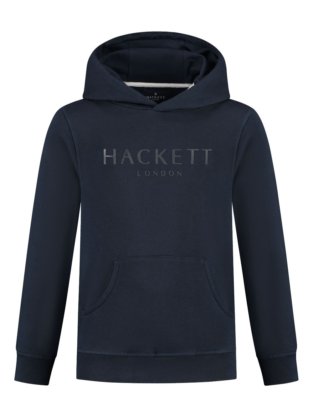 Hackett Kids Hoodie met print Blauw