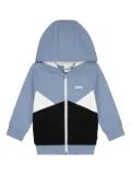 HUGO KIDS colourblock hoodie - Blue