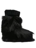 Moon Boot Mid Icon Yeti ankle boots - Black