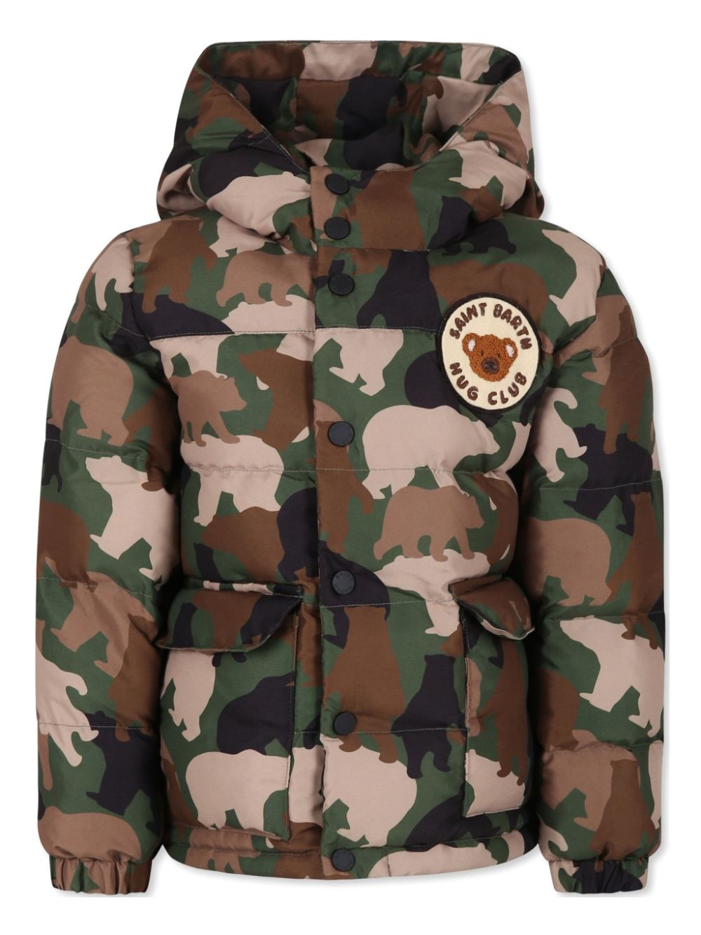 MC2 Saint Barth Kids Baxter puffer jacket - Brown