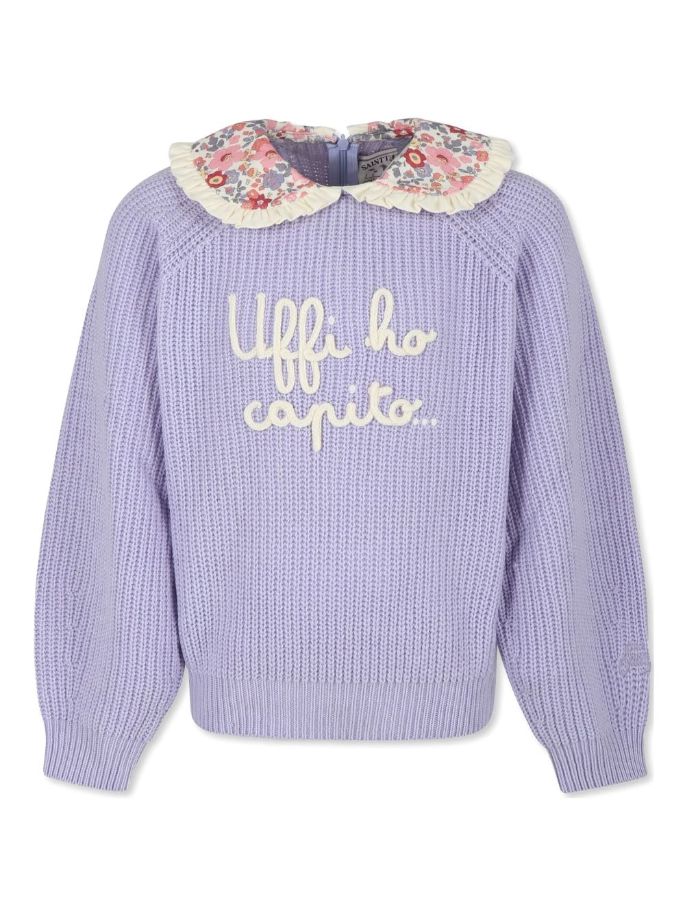 MC2 Saint Barth Kids Calia sweater - Purple