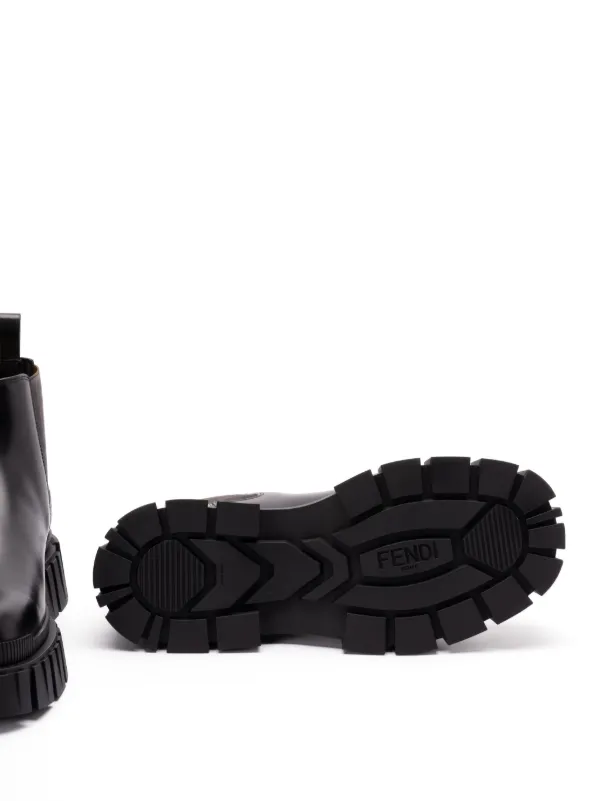 大人女性の FENDI FF Ankle Boots | Black | FARFETCH 小物